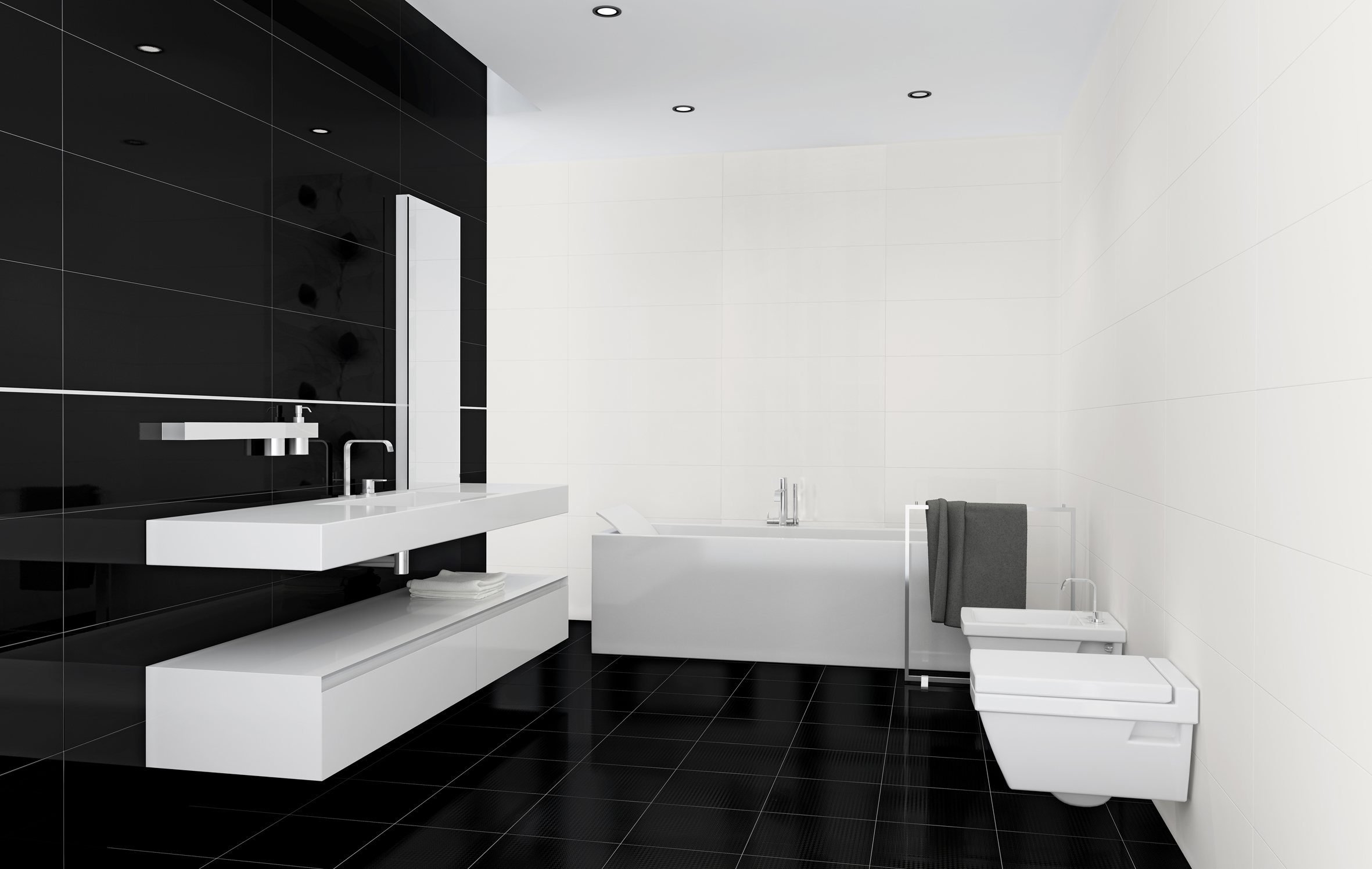 Colorgloss Negro Bend плитка настенная 250х750 мм - 1.5/72